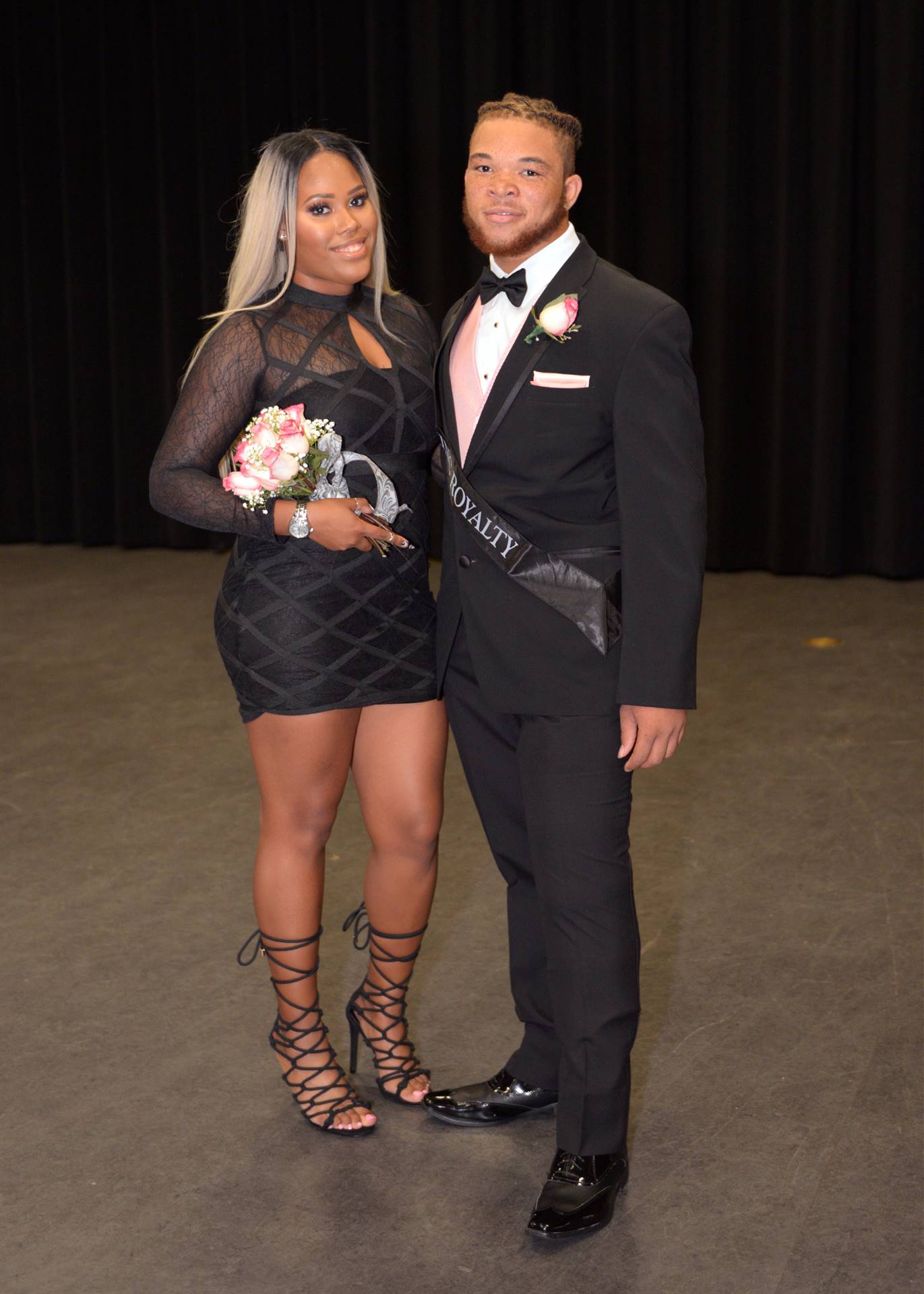 Homecoming Zaona and Kiyon backstage