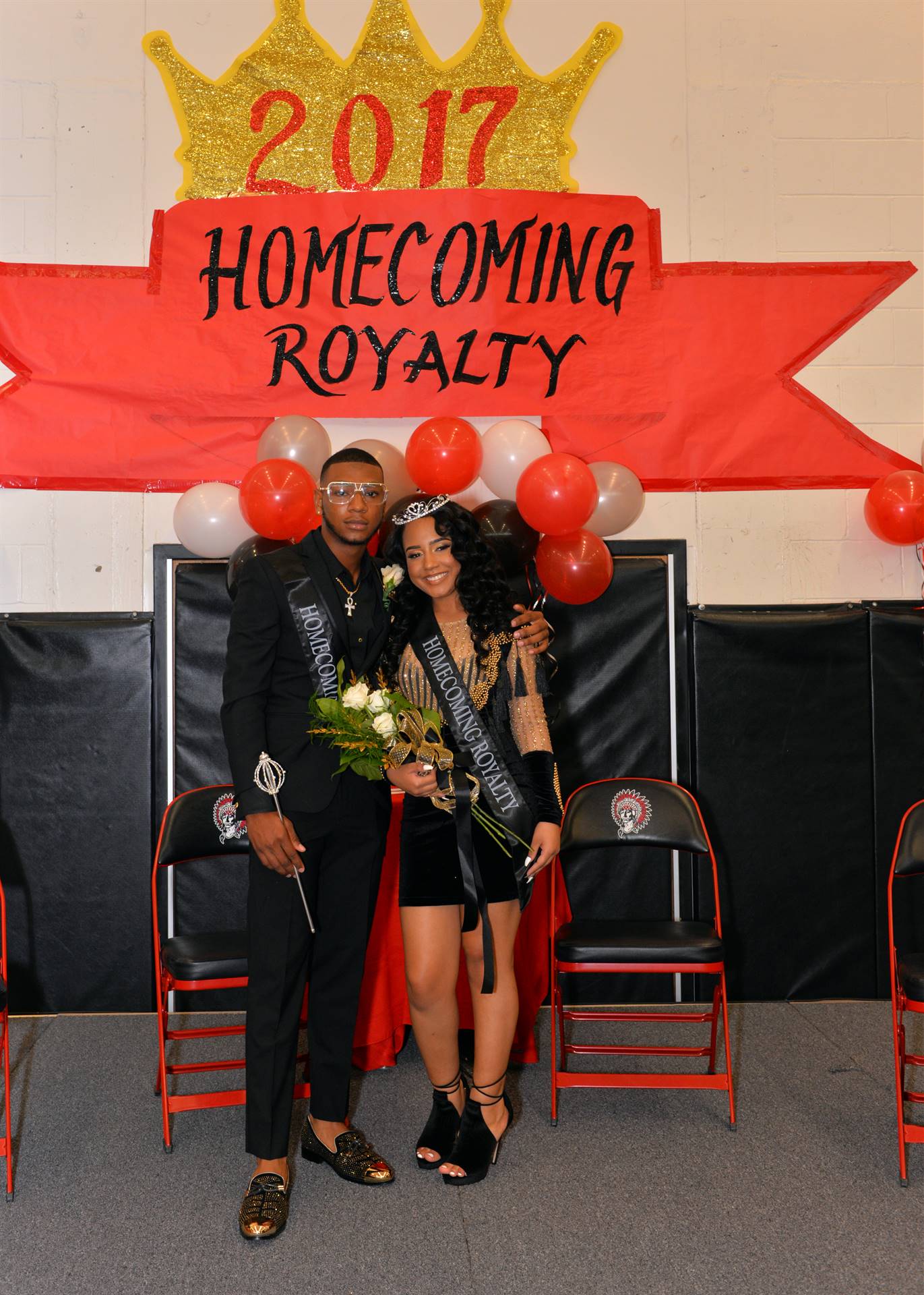 Homecoming Cherakee and Zyrae stage