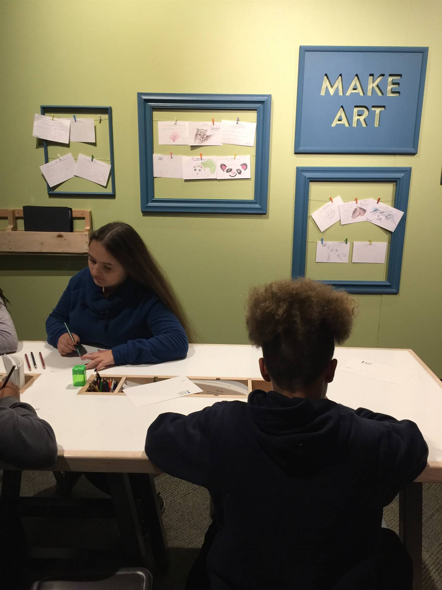 Carnegie Museum FT Students Desk