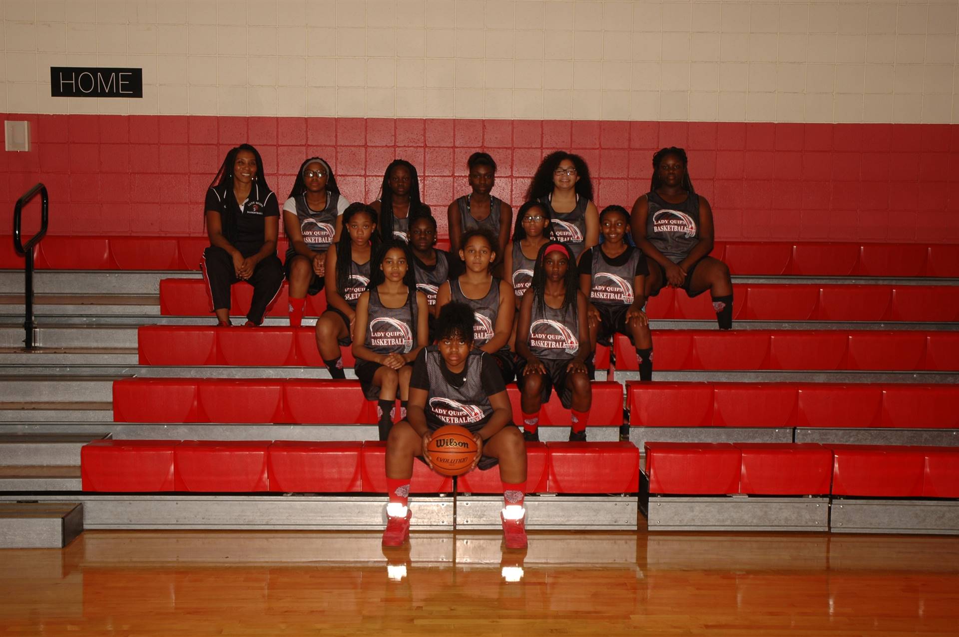 2017-18 7th & 8th Grade Girls Basketball Team