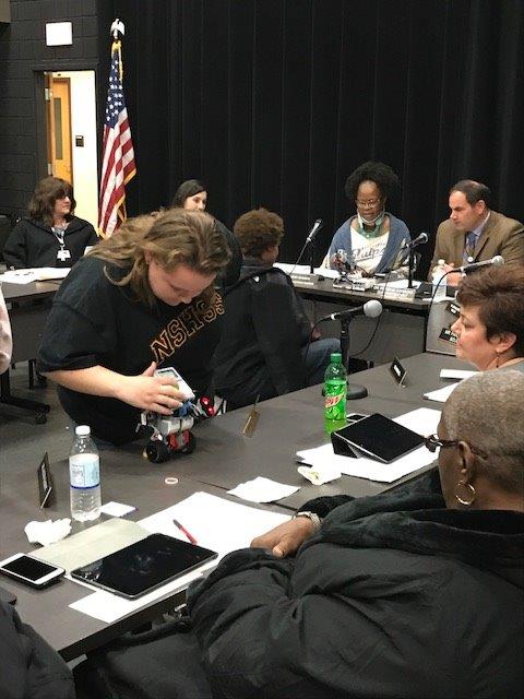 STEM Board Meeting 2017 Robots