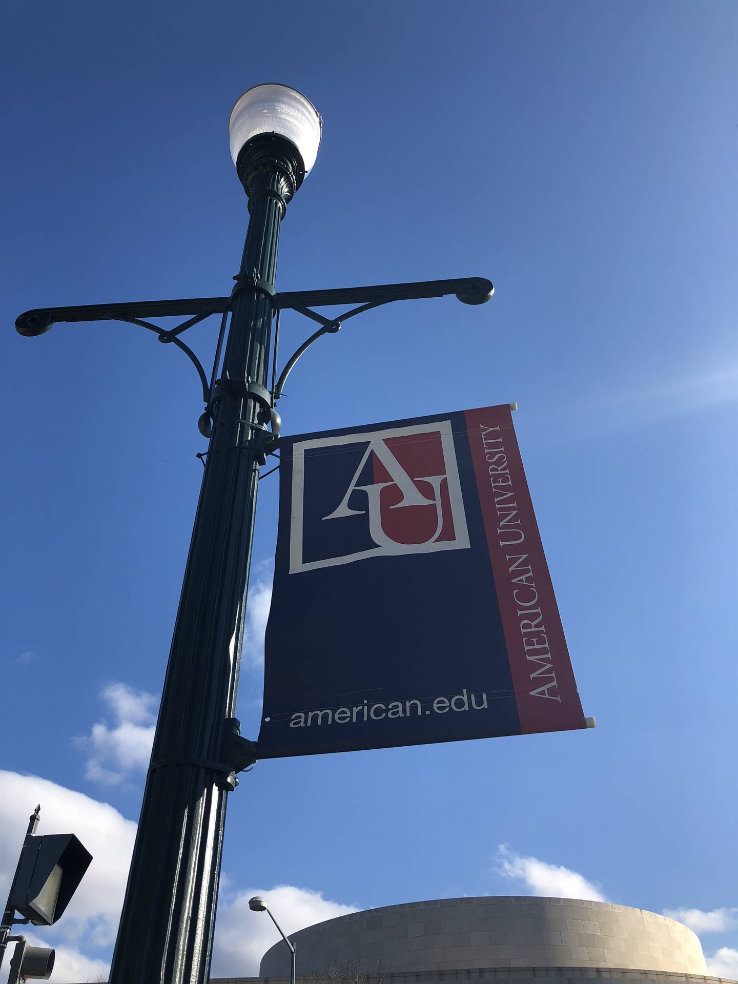 American University Sign