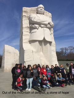 MLK stone of hope