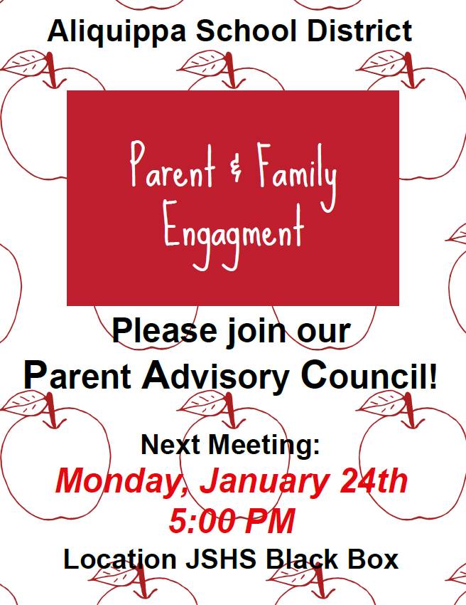 Parent Advisory Council meeting