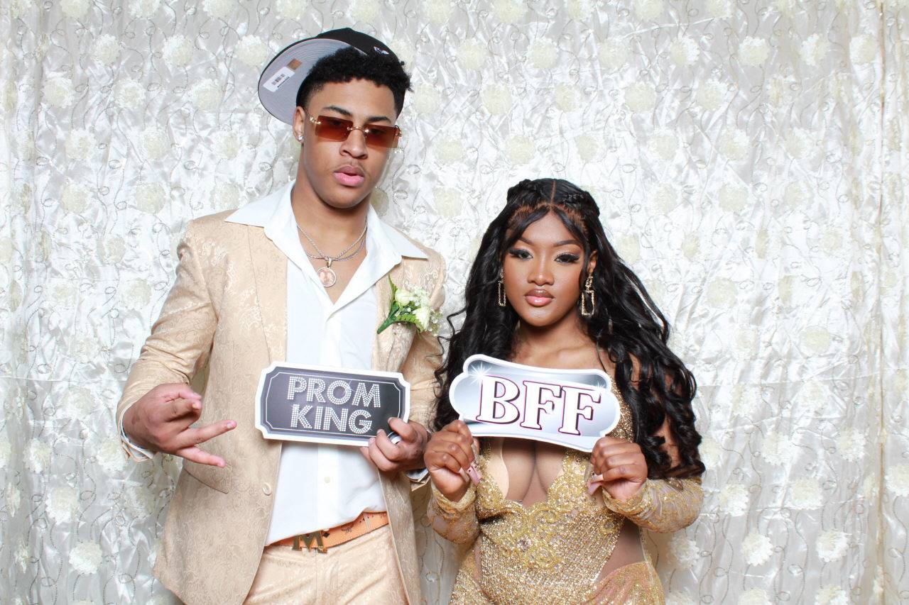 Prom Photo Booth Students