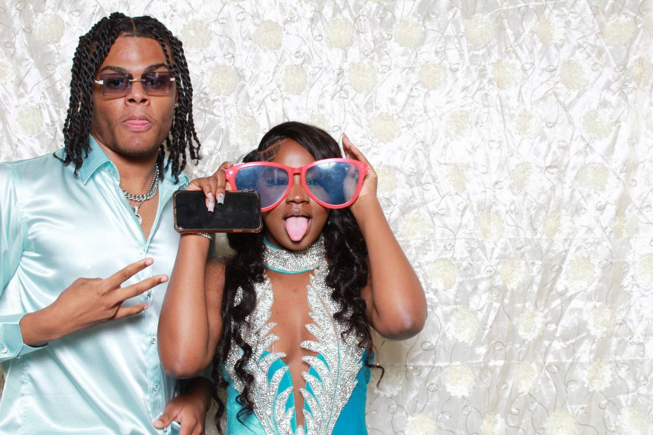 Prom Photo Booth Students