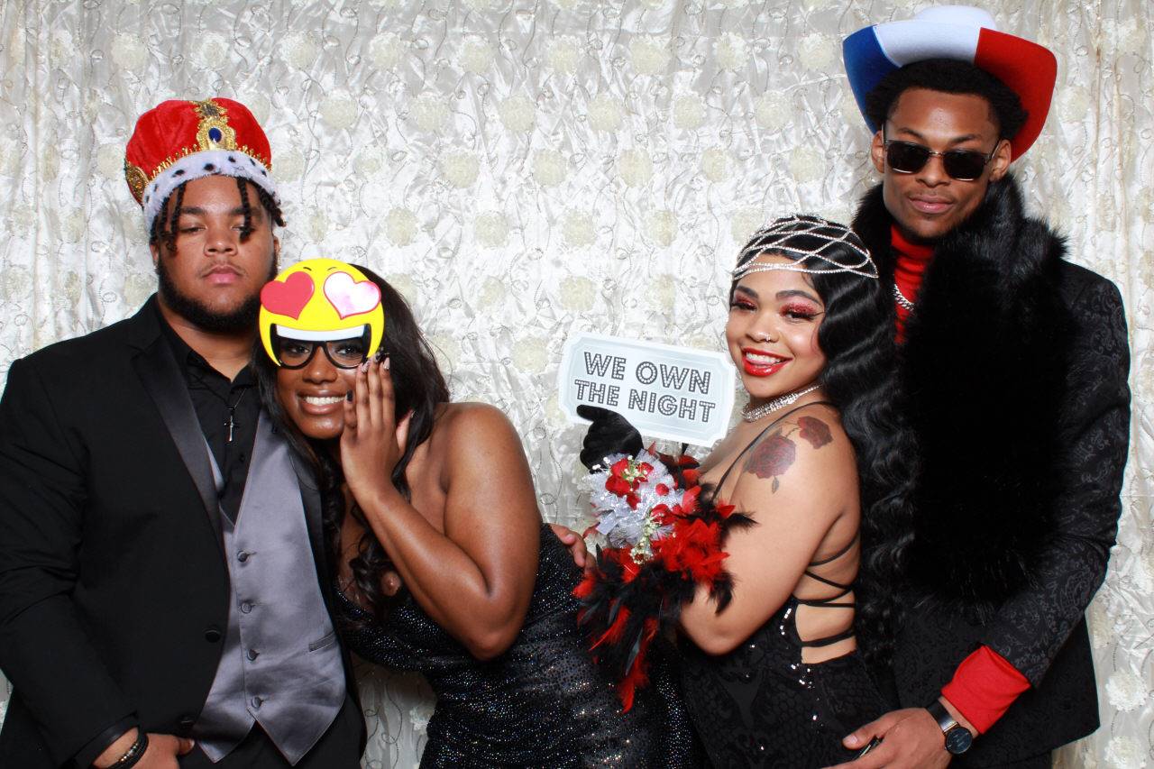 Prom Photo Booth Students