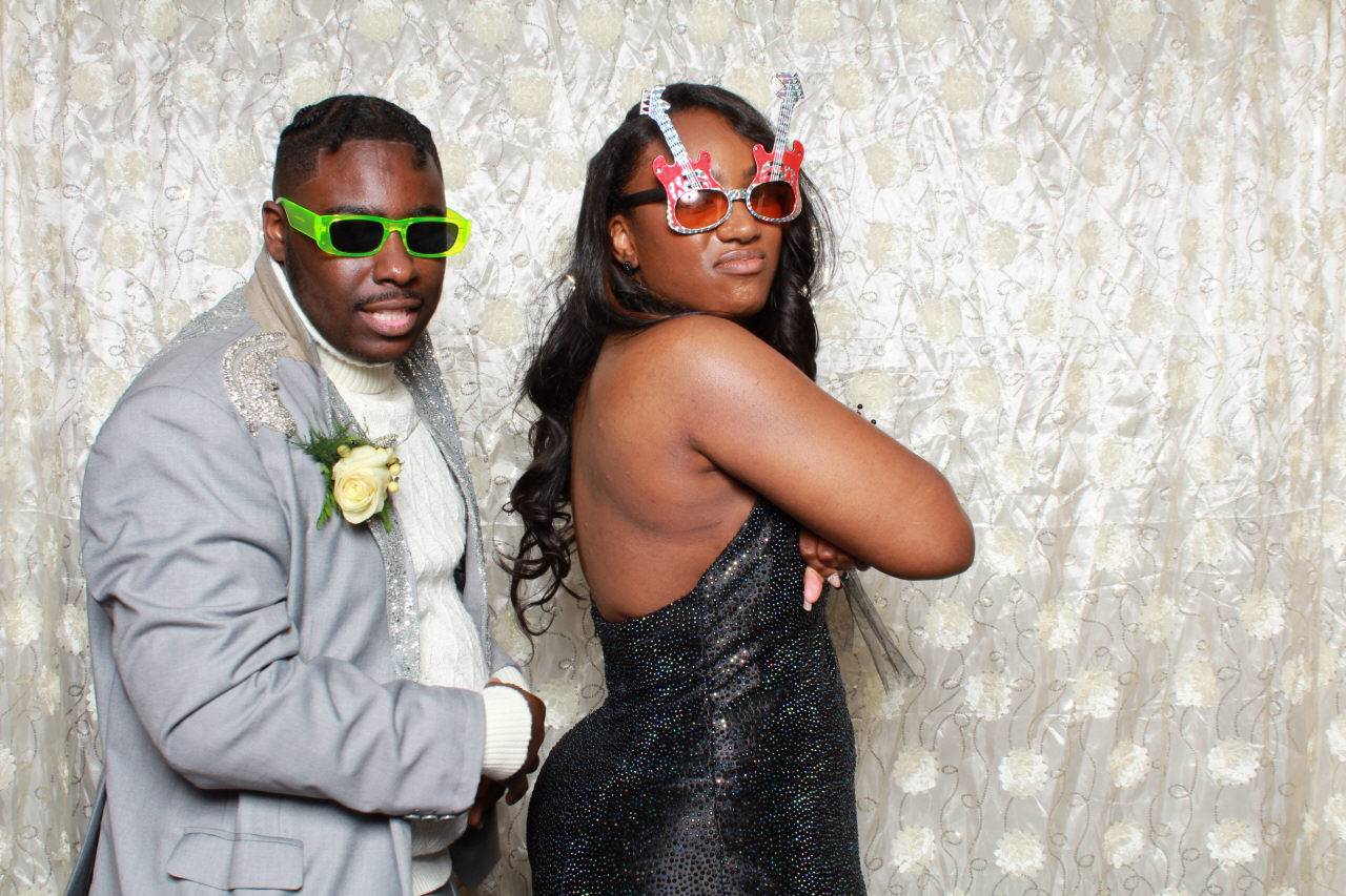 Prom Photo Booth Students