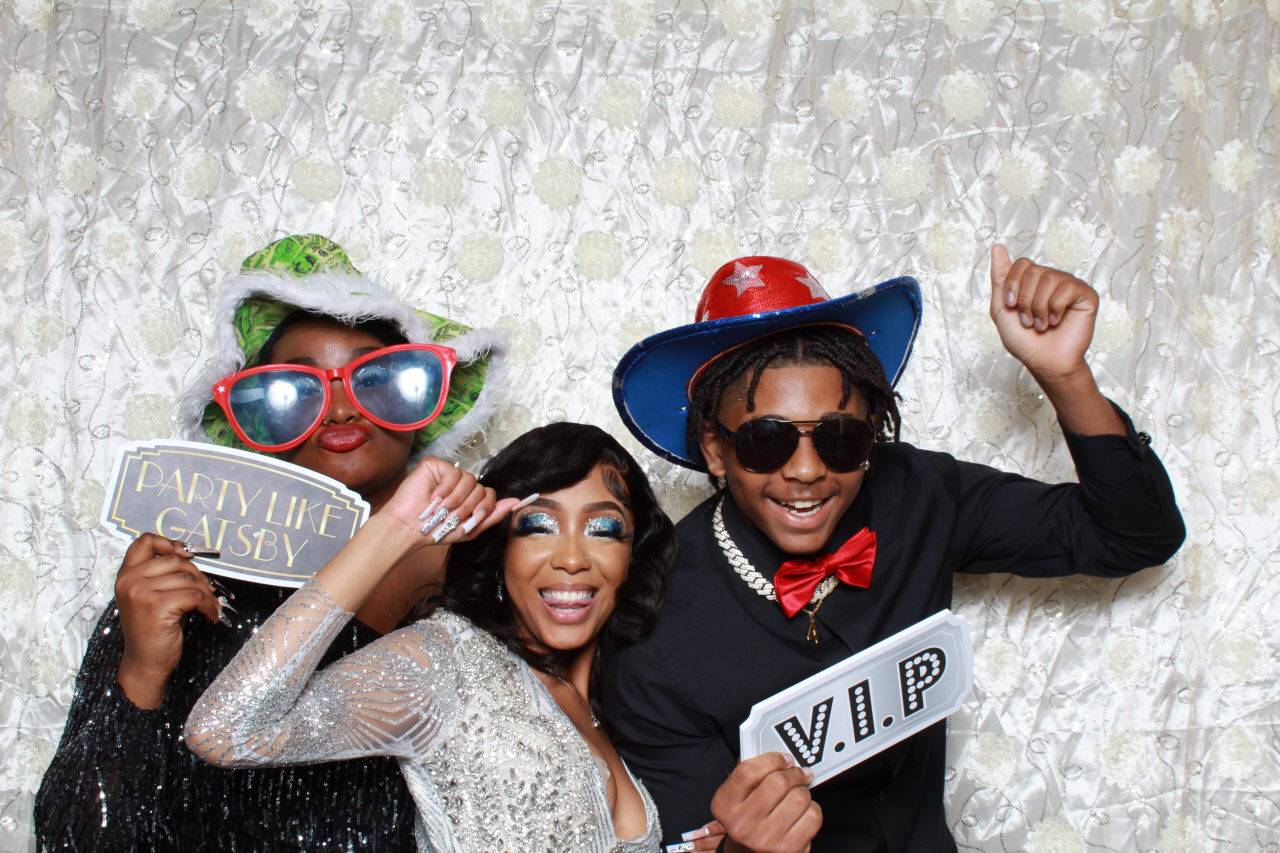 Prom Photo Booth Students