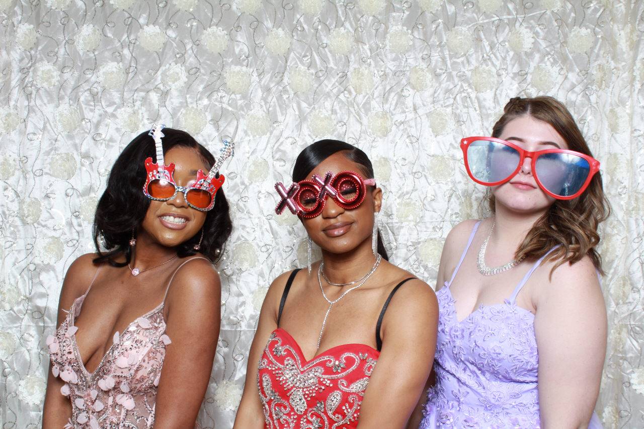 Prom Photo Booth Students